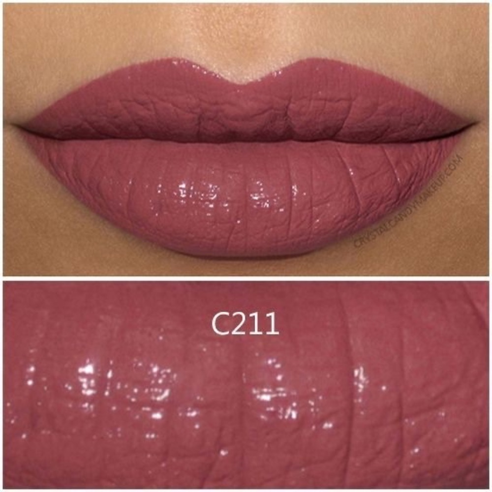 Make Up For Ever MUFE Artist Rouge Creme C211 Rose Wood Mini Lipstick 1.4g